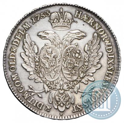 Фото Талер 1753 года P "Альбертусталер"