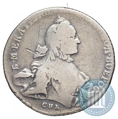 Picture 1 rouble 1765 year СПБ-ЯI 