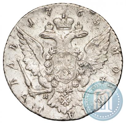 Picture 1 rouble 1765 year СПБ-ЯI 