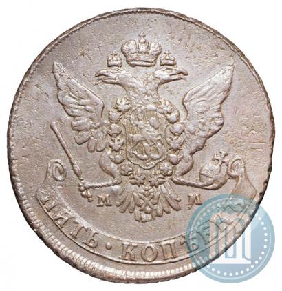 Picture 5 kopecks 1765 year ММ 