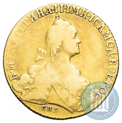Picture 10 roubles 1768 year СПБ 
