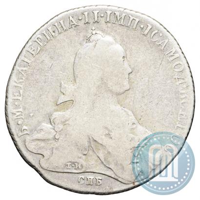 Picture 1 rouble 1773 year СПБ-ЯЧ-Т.И. 