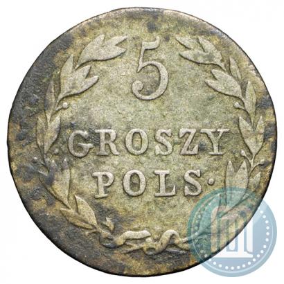 Picture 5 groszy 1818 year IB 