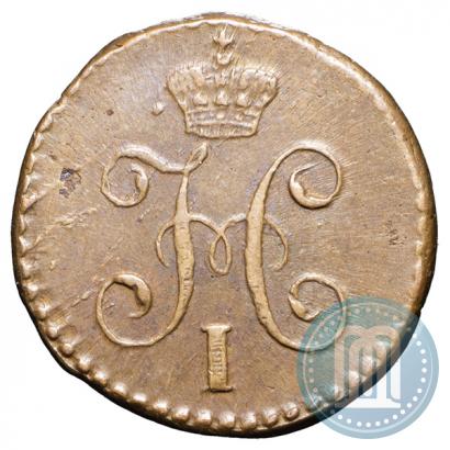 Picture 1/4 kopeck 1843 year СМ 
