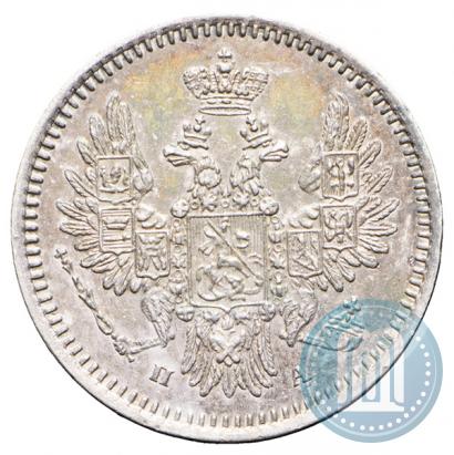 Фото 5 копеек 1852 года СПБ-ПА 
