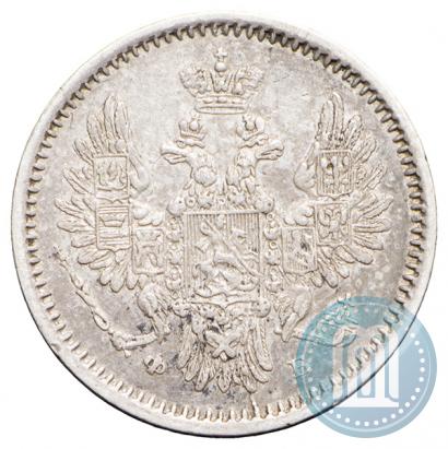Фото 5 копеек 1856 года СПБ-ФБ 