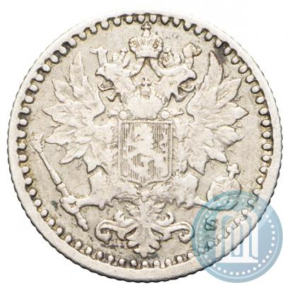 Picture 25 pennia 1866 year S 
