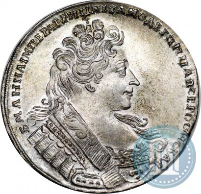Picture 1 rouble 1732 year  