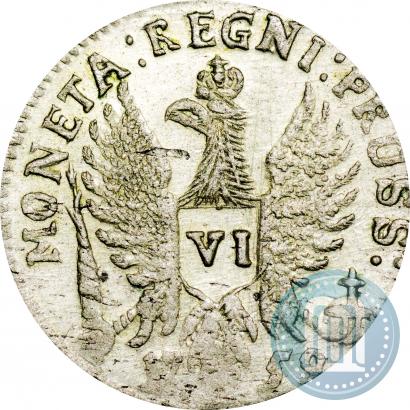 Picture 6 groszy 1759 year  
