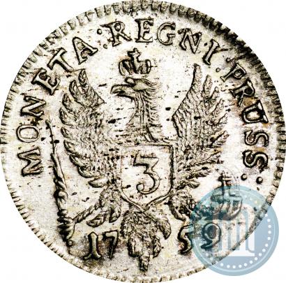 Picture 3 grosze 1759 year  