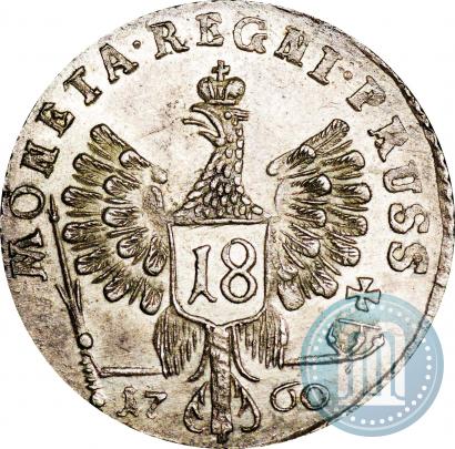 Picture 18 groszy 1760 year  