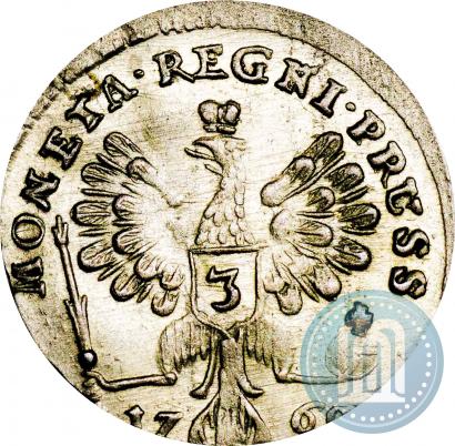 Фото 3 гроша 1760 года  