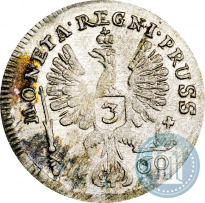 Фото 3 гроша 1760 года  