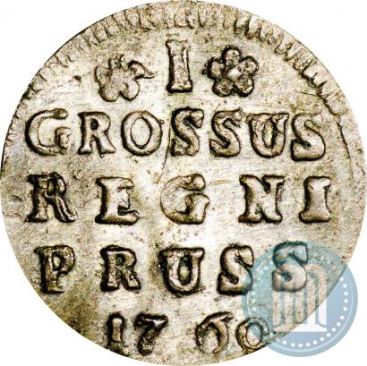 Picture 1 grosz 1760 year  