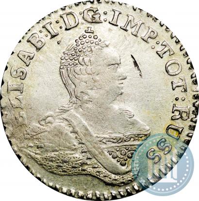 Picture 1/6 Thaler 1761 year  