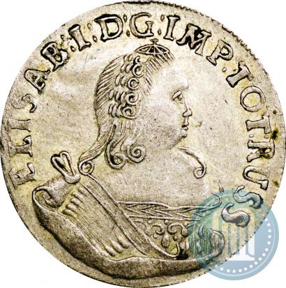 Picture 6 groszy 1761 year  