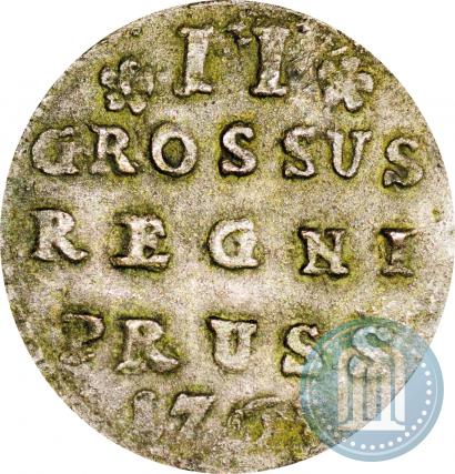 Picture 2 grosze 1761 year  