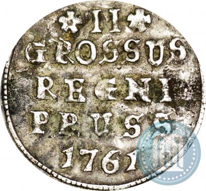 Picture 2 grosze 1761 year  