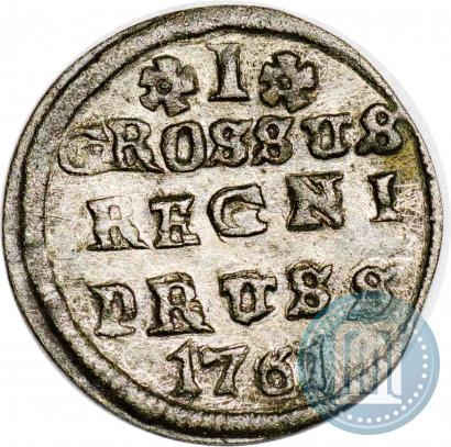 Picture 1 grosz 1761 year  