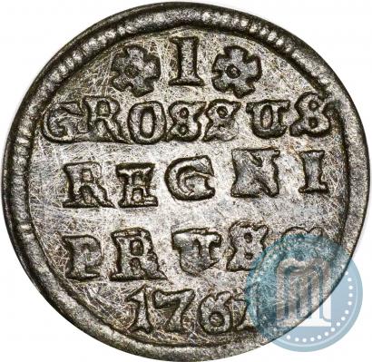 Picture 1 grosz 1761 year  