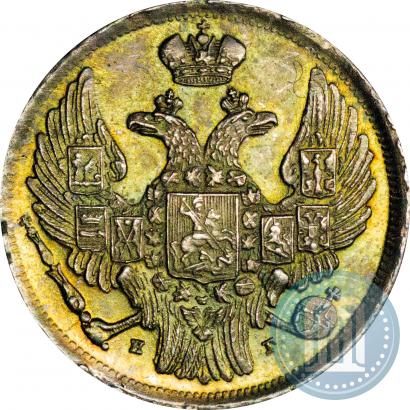 Picture 15 kopecks - 1 złoty 1833 year НГ 