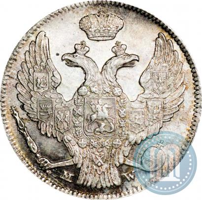 Picture 30 kopecks - 2 złotych 1838 year MW 