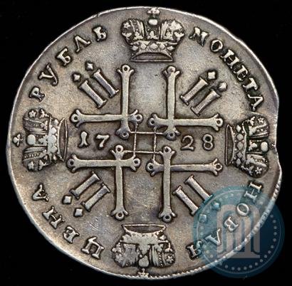 Фото 1 рубль 1728 года  "Тип 1728"