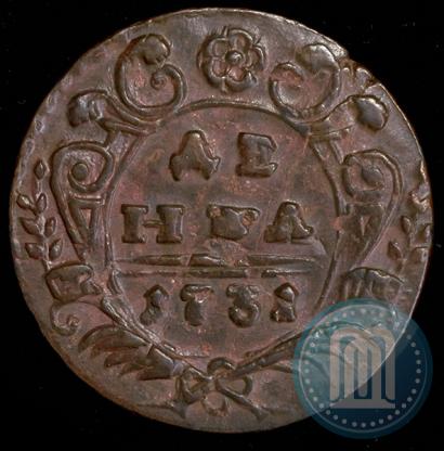 Фото Денга 1731 года  