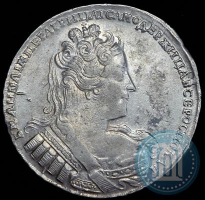 Фото 1 рубль 1733 года  