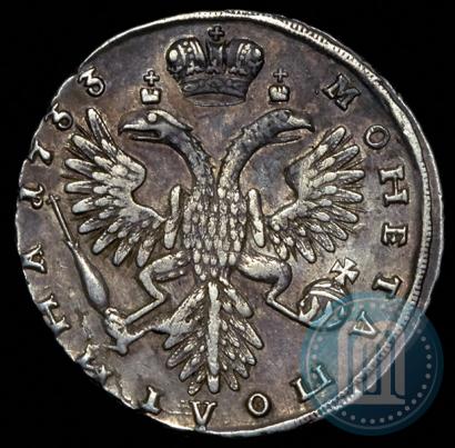 Фото Полтина 1733 года  