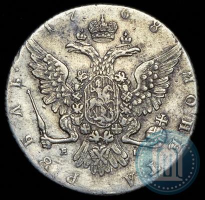 Фото 1 рубль 1768 года ММД-EI 