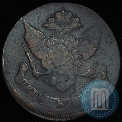 Фото 5 копеек 1788 года ММ 