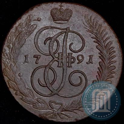 Picture 5 kopecks 1791 year АМ 