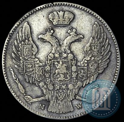 Picture 30 kopecks - 2 złotych 1838 year MW 