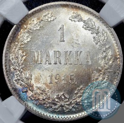Picture 1 markka 1915 year S 