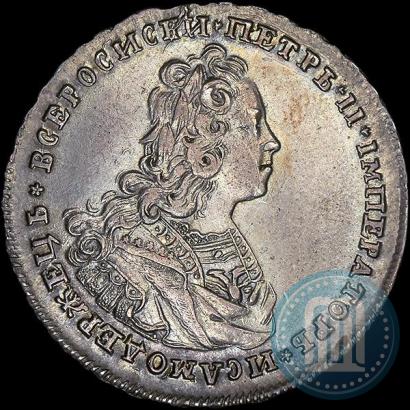 Picture Poltina 1727 year  "Moscow type"