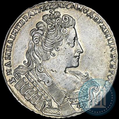 Picture 1 rouble 1733 year  