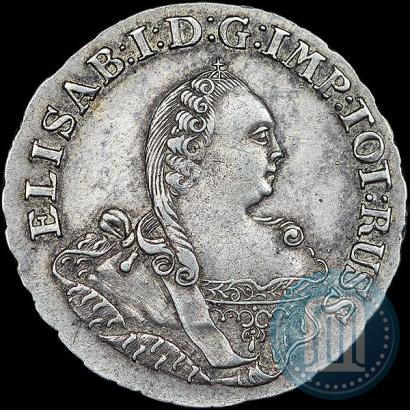 Picture 1/3 Thaler 1761 year  
