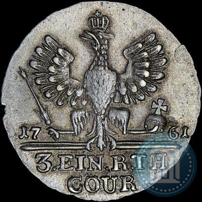 Picture 1/3 Thaler 1761 year  