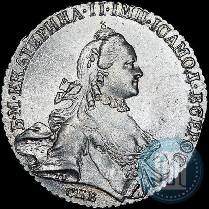 Picture 1 rouble 1764 year СПБ-СА 