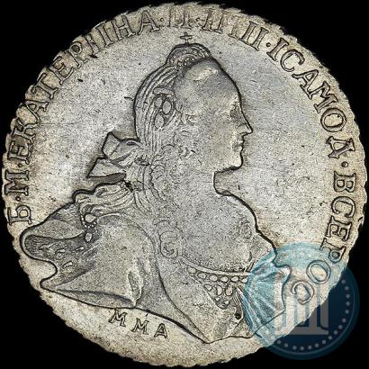 Picture 1 rouble 1768 year ММД-EI 