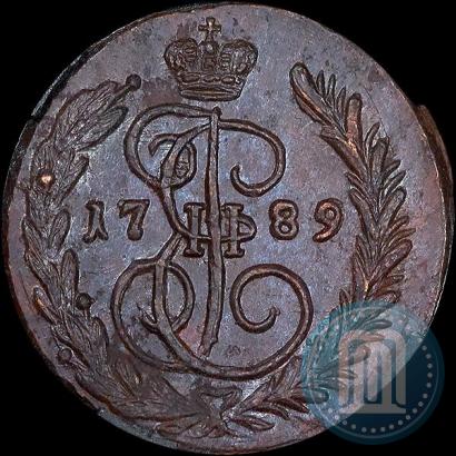 Фото 1 копейка 1789 года ЕМ 