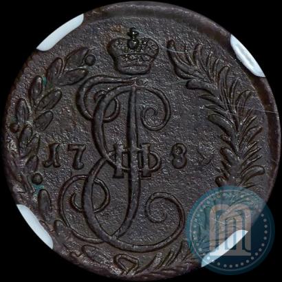 Фото Полушка 1789 года КМ 