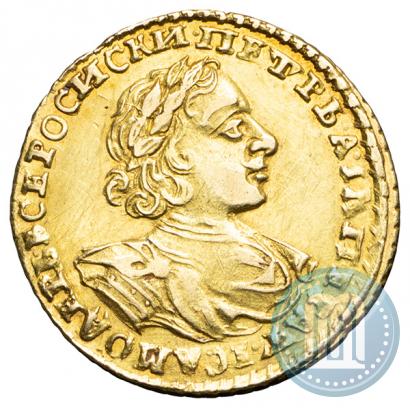 Picture 2 roubles 1722 year  