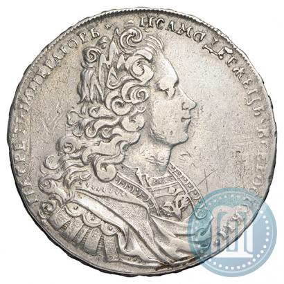 Фото 1 рубль 1727 года  "Московский тип"