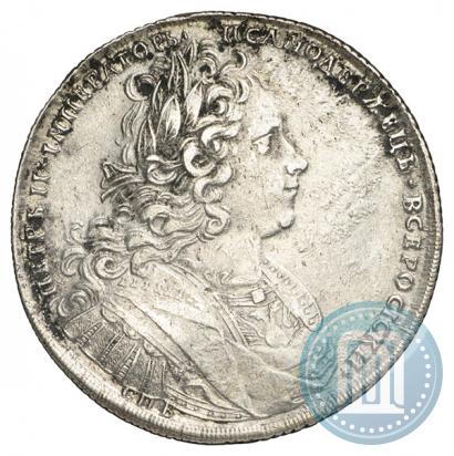 Picture 1 rouble 1727 year СПБ "Petersburg type"