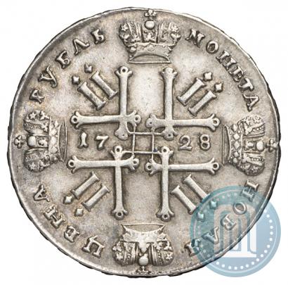Picture 1 rouble 1728 year  "Type of 1728"