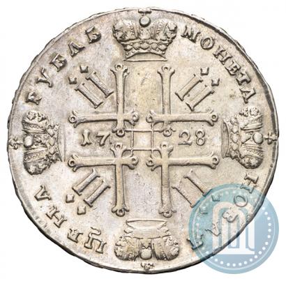 Picture 1 rouble 1728 year  "Type of 1728"