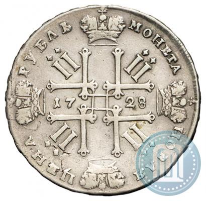 Picture 1 rouble 1728 year  "Type of 1728"