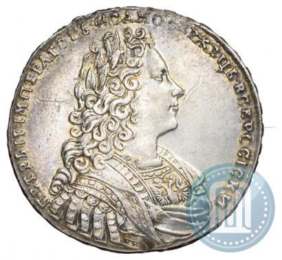 Фото 1 рубль 1729 года  "Тип 1728"